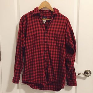 Oversized Patagonia Plaid Button Down